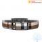 European fashion style men colorful belt