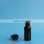 Factory direct sale glass round bottle with aluminum cap