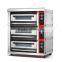 Bakery Equipment For Restaurant K026 2-Layer 4-Tray Kitchen Oven Gas Convection Oven