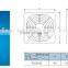 Factory price 40mm fan filter use in cabinet panel