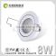 Recessed Orientable 8W LED SMD Downlight Celling Light for Store Energy Saving