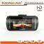 GPS WIFI dual camera full HD detached car DVR ce certificate dashborad camera