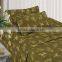 printed or solid color cotton or poly cotton or microfiber Bedding Sets