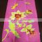 factory wholesale reactive printing flower towel thickened super soft cotton towel