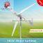 1000w horizontal wind turbine alternator wind generator