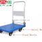 Foldable Hand Trolleys Cart Supplier,TJG-PLA200DX Platform Hand Truck For Sale