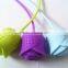 Design stylish silicone rubber tea infuser dippers