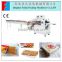 Automatic biscuit packing machine with tray