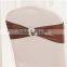 Pretty wedding lycra chair band / good quality plastic buckle chair band