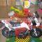 LED screen glassfibre kiddie ride amusement park 3d video car racing game machine