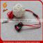 Colorful Earphones For Mobile,Flat Cable Earphone.