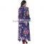 2016 new women's dress code and Print Chiffon Dress