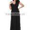 lace stitching sleeveless plus size dress