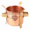 Handmade Copper Brass Food Warmer Angeethi Traditional Sigdi Hotel Home Restaurant Decorative Gift Item