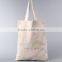 Recycled Natural Cotton Tote Bag Cotton Shopping Bag Custom Printed Tote Bag
