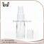 15ml Clear Boston Round Glass Spray Bottle