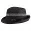 unisex black belt paper straw jazz fedora top hats