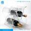 Home Decoration Acrylic Waving Wine Bottle Display Holder