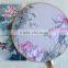 Fragrant Hot Selling Delicate Bamboo Wooden Summer Accesory Art Folding Carved Hand Fan
