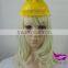 Yellow child fire helmet hat role play performance hat