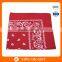 Cheap Hip Hop Wholesale Cotton Red Bandana