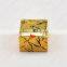Golden Fancy Bracelet Boxes for Paper Jewelry Boxes