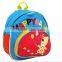 lovely happy baby print child backpack cute canvas mini kids bag