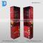 Custom cardboard metal hook display stands