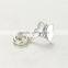 S232 Globalwin Blue Enamel Butterfly Charm Personalized 925 Silver Charms