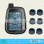 Accurate water resistant digital truck tire wireless monitoring system tire pressure XY-TPMS618E