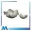 Modern stainless steel pedestal bowl