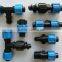 Various profesional drip irrigation fittings, coupling, connector system