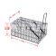 Metal Galvanized Iron Live Catch Rat Trap Cage