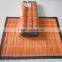 Orange bamboo table mat from Vietnam 100% cheapest price
