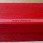 Red color, rectangular shape cardboard gift box
