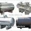 Horizontal stainless steel water storage tank
