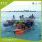 PC 2 seat banana clear bottom peddle boats ships transparent for sale