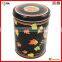 empty Chinese Black tea Tin Can