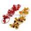 Wholesale cheap bright christmas small bells christmas trees ornament