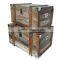 Vintage Wooden Boxes Coloful Wooden Cases Distressed Wooden Boxes