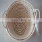 natural maize rope customized laundry storage proofing basket nesting for home decoration corn husk rope woven basket
