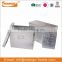 Iron wire mesh table stationery set organizer for home use