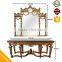 Hot Sales Hand-made Hallway Console Table And Framed Mirror