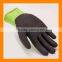 Brushed Acrylic Liner Thick Winter Gloves With Foam Latex Finish Palm Coating/Cut Resistant Warm Glove For Winter