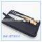 Stainless Steel Barbecue Tool Set With Wood Handles BBQ Fork Knife Set With Carry Case
