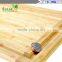 Bamboo Cutting Board and Serving Tray with Juice Groove - Extra Large 18 x 12 inches - Made Using Premium Bamboo