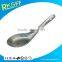 zinc alloy spoon for baby chrome plated silver spoon
