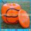 Top sell pumpkin shape pvc inflatable beer cooler with lid