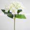 single stem fabric wholesale wedding decoration flower silk artificial hydrangea