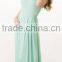 Short Sleeve classic Pleated Maxi oversized t-shirt dress wholesale muslim dress long